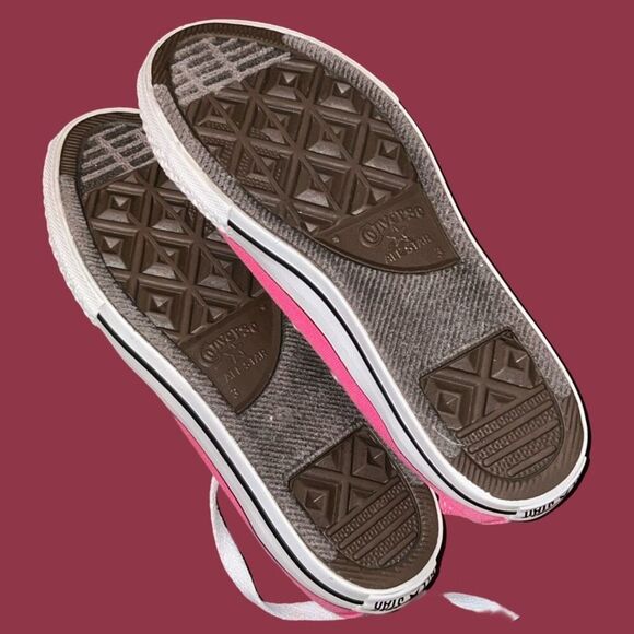 Converse Chuck Taylor All Star Lo Sneaker Little Kids’ Bubble Gum Pink Size 3 - Picture 7 of 8